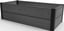 Vyvýšený záhon MAPLE TROUGH – šedá Rojaplast