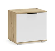 Jídelní stůl CLIF ST-50 – Dub artisan / bílá Halmar