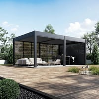 Bioklimatická pergola INTRO DUO 6x4 m Rojaplast (foto 9)