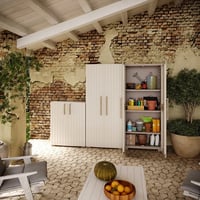 Zahradní skříň GROOVE TALL Rojaplast (foto 2)