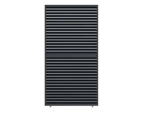 Pergola PANEL ANTRACIT LAMELY zastínění sklápěcí horizontální 1,3 m pro bioklimatickou Rojaplast