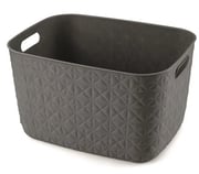 19L Softex L – Tmavě šedá Rojaplast