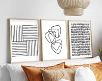 Obraz HUHU239 (set 3 ks) 50x70 cm ASIRGROUP
