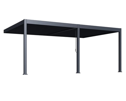 Bioklimatická pergola ke stěně INTRO DUO 6x4 m Rojaplast