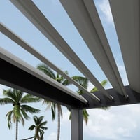 Bioklimatická pergola ke stěně INTRO PLUS 6x3 m Rojaplast (foto 27)