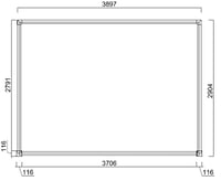 Bioklimatická pergola ke stěně INTRO PLUS 4x3 m Rojaplast (foto 18)