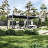 Pergola ECO Bioklimatická 6x3 m ocel volně stojící Rojaplast (foto 6)
