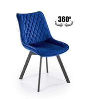 Jídelní židle K520 – Tmavě modrá Halmar