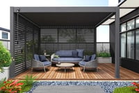 Bioklimatická pergola INTRO PLUS 4x3 m Rojaplast (foto 8)