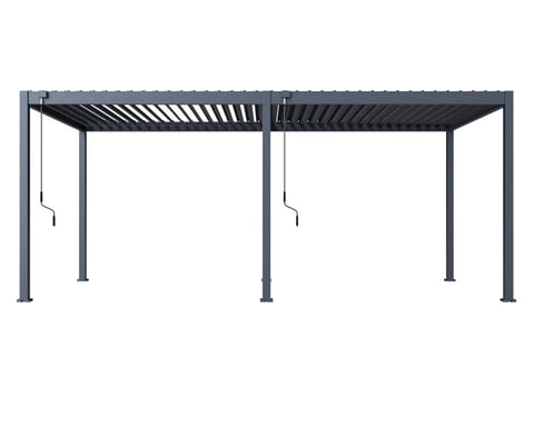 Pergola ECO Bioklimatická 6x3 m ocel volně stojící Rojaplast