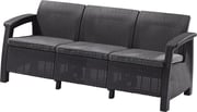 CORFU LOVE SEAT MAX – grafit Rojaplast