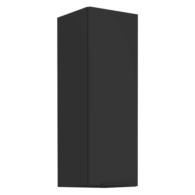 Horní skříňka, černá, SIBER 30 G-90 1F Kondela