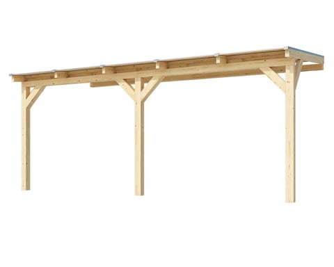 Pergola WEKA Dřevěná zahradní 672 (5,4x2,7 m) Rojaplast