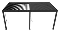 Bioklimatická pergola ke stěně INTRO PLUS 6x3 m Rojaplast (foto 3)