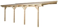 Pergola WEKA Dřevěná zahradní 671 (7x3 m) Rojaplast