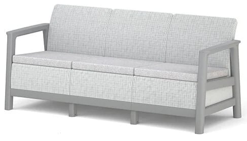 SCANDI LINEA SEATER SOFA 3 – Ash grey / Storm grey Rojaplast (foto 16)