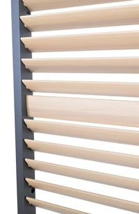 Pergola PANEL WOOD LAMELY zastínění sklápěcí horizontální 1,3 m pro bioklimatickou Rojaplast (foto 8)