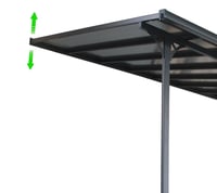 Pergola BRUCE J polykarbonát Rojaplast (foto 5)