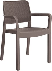 Zahradní křeslo SAMANNA – cappuccino Rojaplast