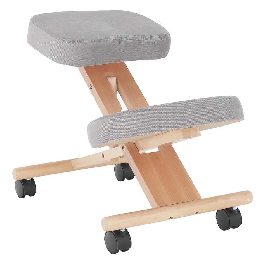 Ergonomická klekačka FLONET – Šedohnědá Taupe/buk Kondela (foto 7)