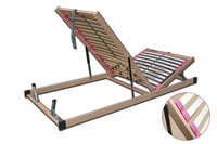 Rošt Dino Flex HN výklop nohy (šířka 80-90 cm) Dřevočal (foto 2)