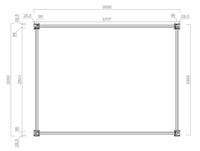 Pergola ECO Bioklimatická 4x3 m ocel volně stojící Rojaplast (foto 26)