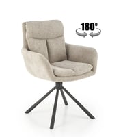 Otočné křeslo K495 – Béžová Halmar