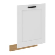 Dvířka na myčku nádobí LULA ZM 713x596 – Bílá/dub artisan Kondela