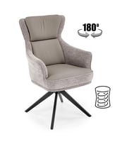 Jídelní židle K611 – Tmavě béžová Halmar