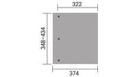 Pergola WEKA Dřevěná zahradní 672 (4,3x3,7 m) Rojaplast (foto 3)