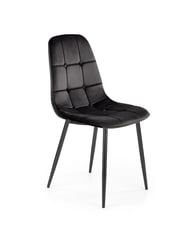 Jídelní židle K417 – Černá velvet Halmar