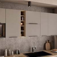 Dvířka na myčku nádobí, sandgrau/dub artisan, FRISBO ZM 570x446 Kondela (foto 6)