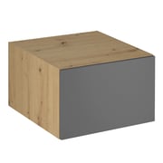 Horní skříňka LANGEN N60 – Dub artisan/šedý mat Kondela