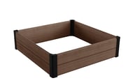 Vyvýšený záhon MAPLE SQUARE – hnědá Rojaplast