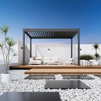 Bioklimatická pergola INTRO PLUS 4x3 m Rojaplast (foto 11)