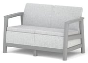 SCANDI LINEA SEATER SOFA 2 – Ash grey / Storm grey Rojaplast