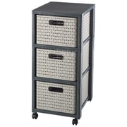 ROTHO COUNTRY komoda – Cappucino / antracit Rojaplast