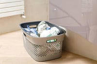 DEA HOME WOOLLY Koš na čisté prádlo 45 L / antracit Rojaplast (foto 15)