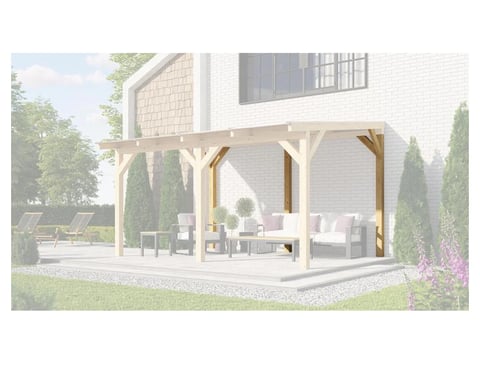 Pergola WEKA Přídavné nohy pro 672 vel. 3-4 Rojaplast