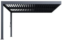 Bioklimatická pergola ke stěně INTRO DUO 4x4 m Rojaplast (foto 2)
