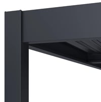 Bioklimatická pergola ke stěně INTRO DUO 6x4 m Rojaplast (foto 9)