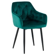 Designové křeslo FEDRIS 2 NEW – Zelená Velvet látka Kondela