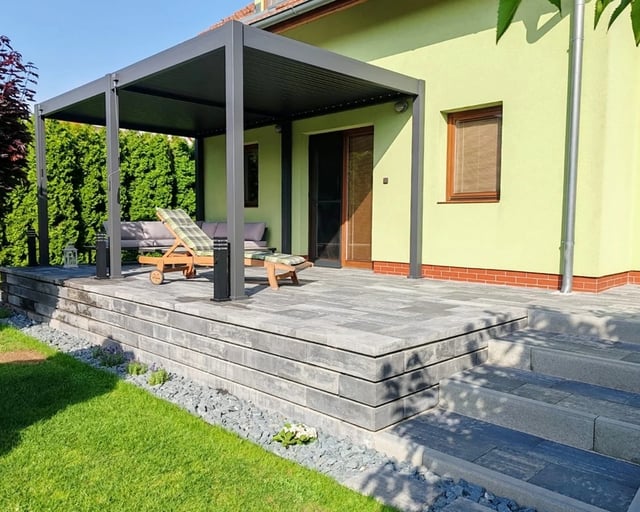 Bioklimatická pergola INTRO NEO 5,3x3 m – TOP akční produkt kategorie