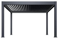 Pergola PRESTIGE Luxusní elektrická bioklimatická 4x4 m hliník volně stojící Rojaplast (foto 4)