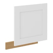 Dvířka na myčku nádobí LULA ZM 570x596 – Bílá/dub artisan Kondela