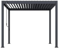 Pergola ECO Bioklimatická 3x3 m ocel volně stojící Rojaplast (foto 4)