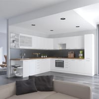 Horní skříňka, bílá, SPLIT 30 G-72 1F Kondela (foto 4)