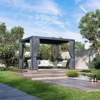Pergola ECO Bioklimatická 4x3 m ocel volně stojící Rojaplast (foto 17)