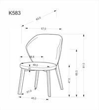 Křeslo K583 Halmar (foto 7)