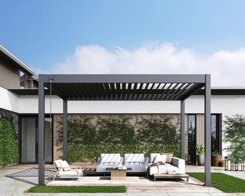 Bioklimatická pergola INTRO NEO 4x3 m Rojaplast